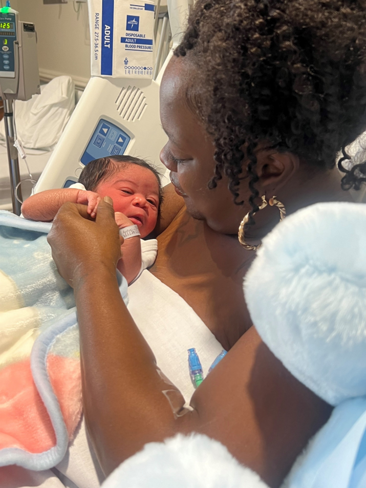 AVMC welcomes the first baby of 2025, and Rashonda welcomes her first son, Bryson. 